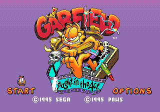 Garfield Caught in the Act screenshot 4 for Sega Genesis